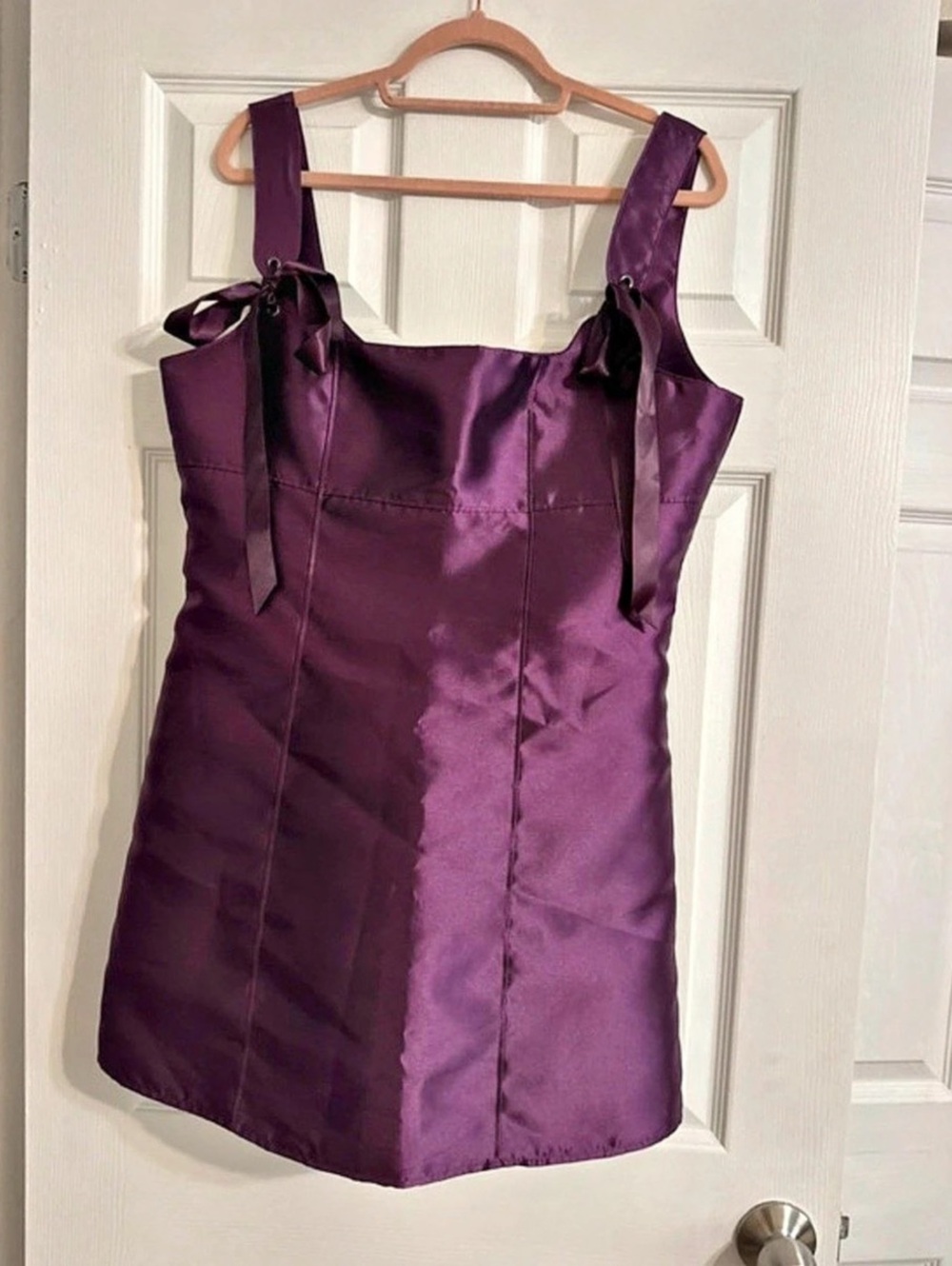 Current Mood Pixie Stardust Mini Dress Purple XL